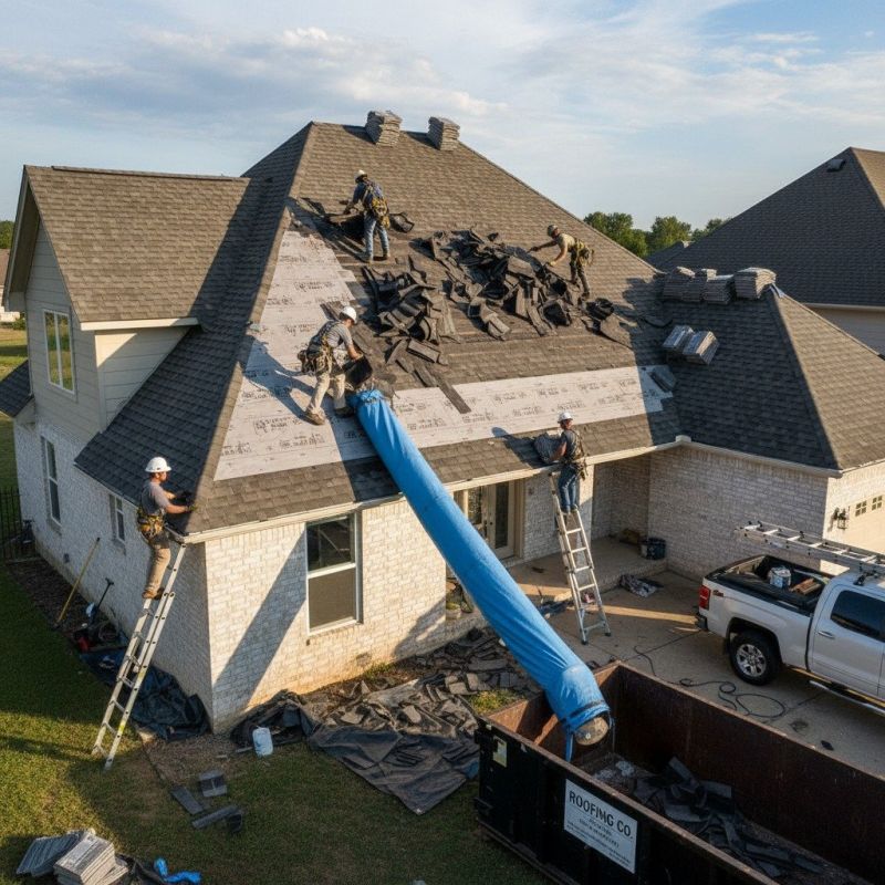 Asphalt Roof Replacement in Worcester, MA
