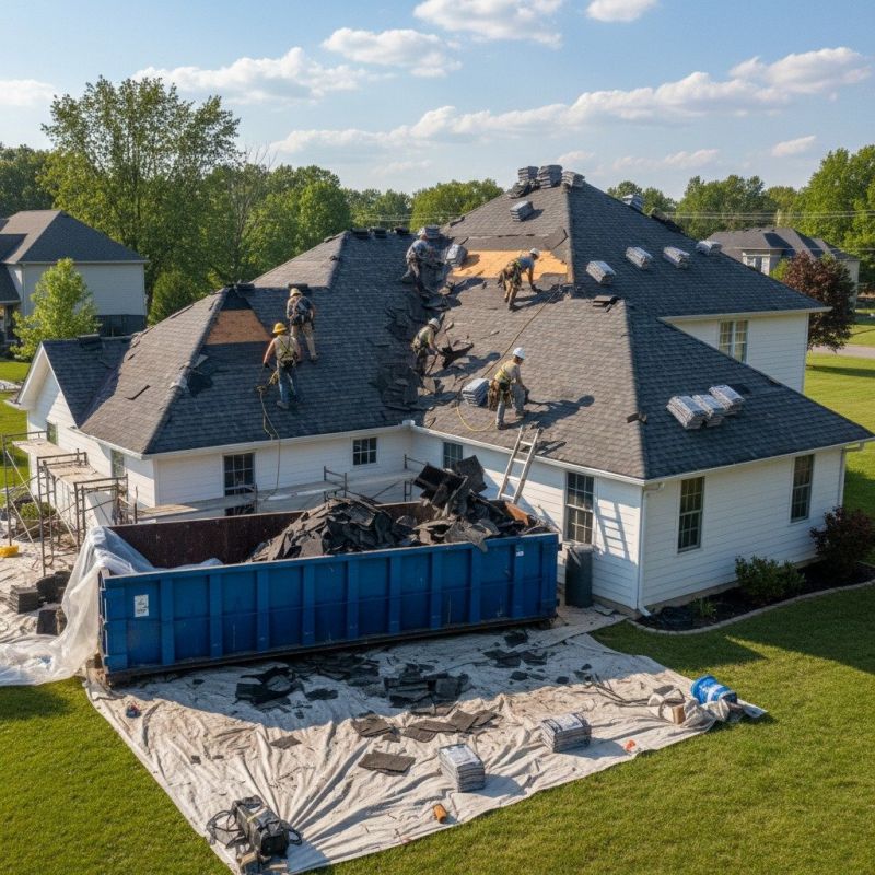 Asphalt Roof Replacement in Nashua, NH