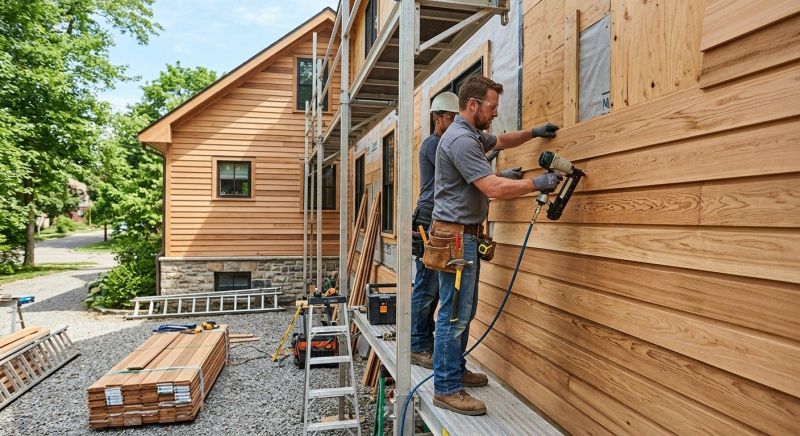 Barn Wood Siding Installation in Stamford, CT