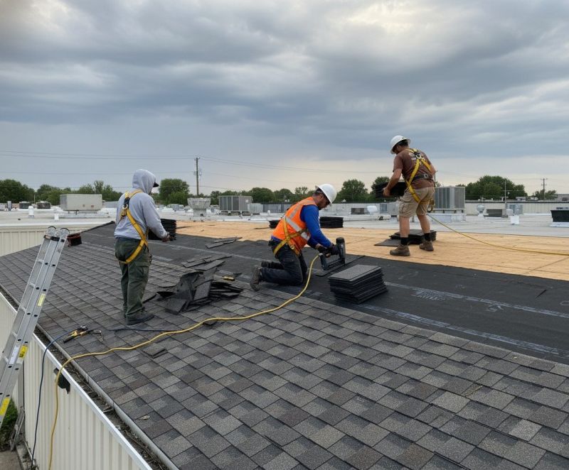 Damaged Roof Replacement in Nashua, NH