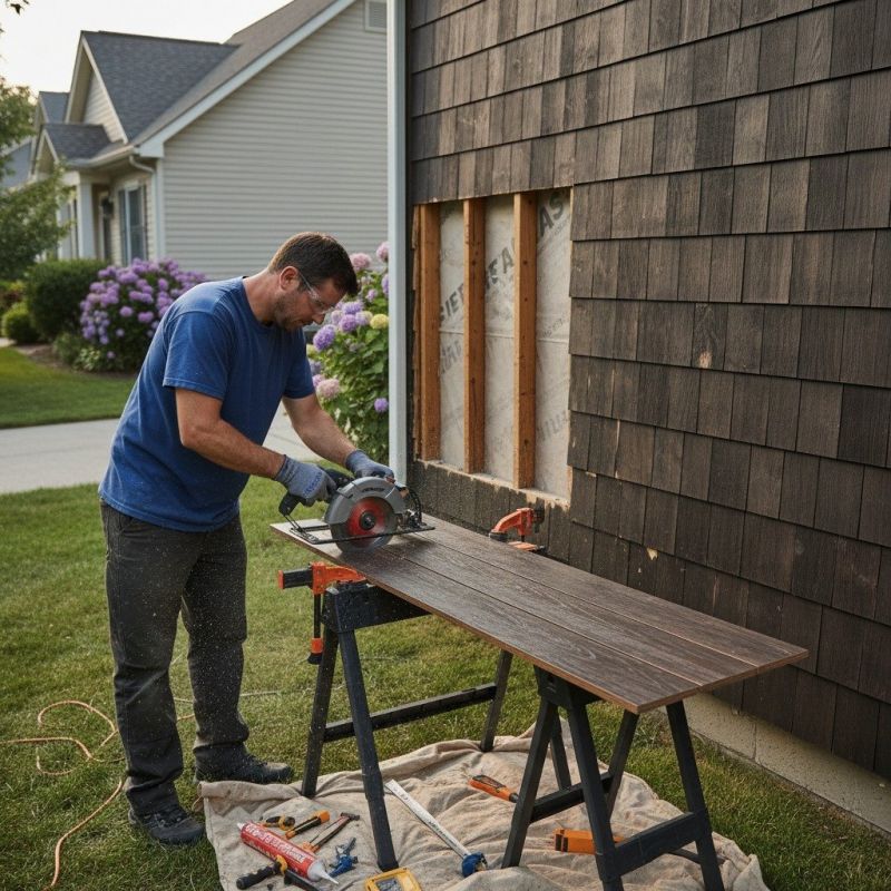 Loose Siding Repair detail