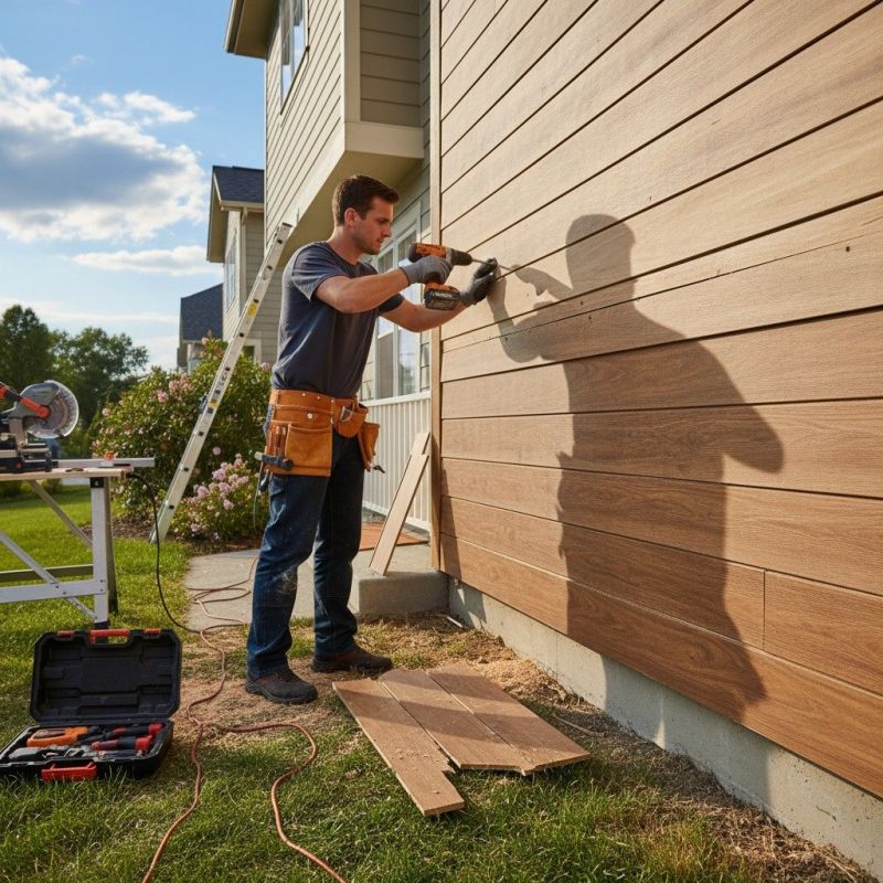 Loose Siding Repair