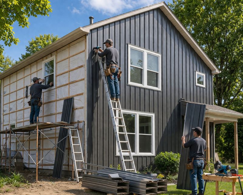 Metal Paneling Installation in Norwalk, CT