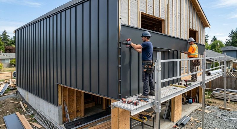 Sheet Metal Siding Replacement in Norwalk, CT