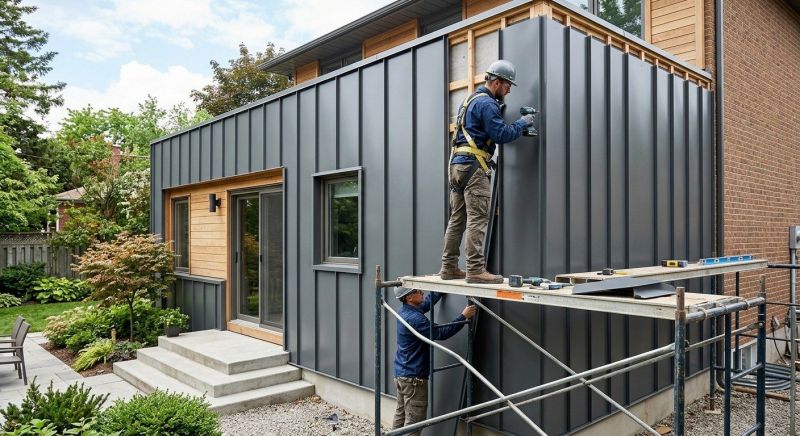Steel Cladding Installation in Norwalk, CT
