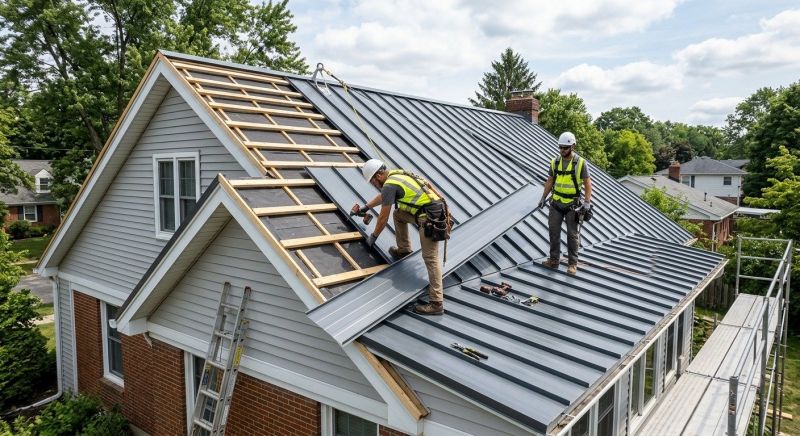 Steel Roof Installation in Alexandria, VA