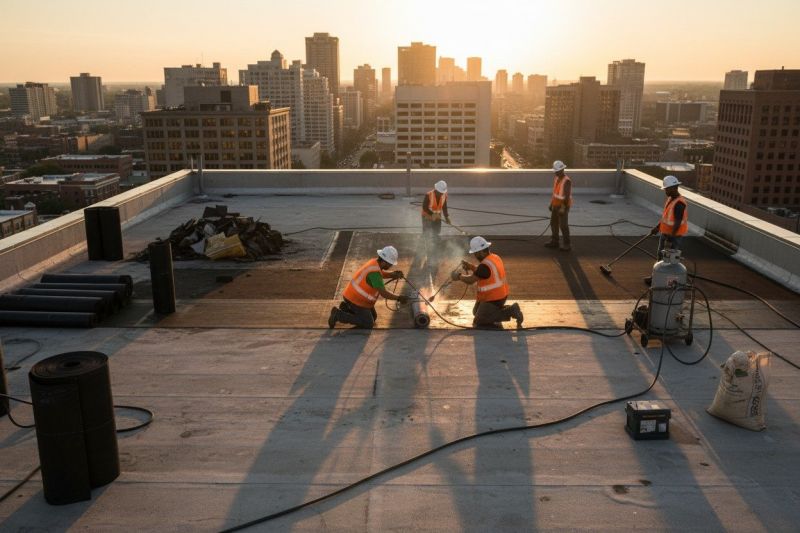 Tar Roof Replacement in Alexandria, VA
