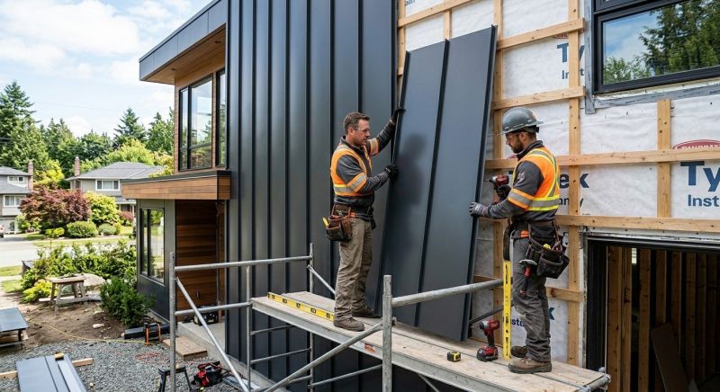Tin Siding Installation in Boston, MA