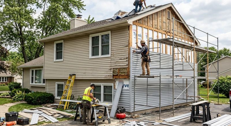 Vertical Siding Replacement in Norwalk, CT