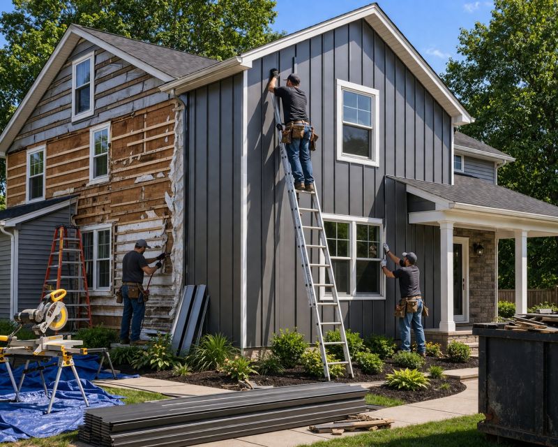 Vinyl Siding Installation in West Hartford, CT