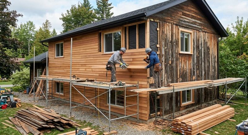 Wood Cladding Installation in Norwalk, CT
